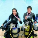 Dos Sirenas de Piscina