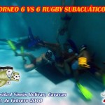 Invitacional 6 vs 6 de Rugby Subacuático en Caracas, Venezuela