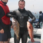 Ángel Cruz lidera el Campeonato de España de Pesca Submarina después de la primera manga