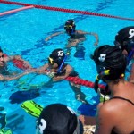 Jornada amplia en goles en el  Abierto de Hockey Subacuático