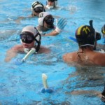 Colombia Cardumen acompaña a las estadounidenses en el primer lugar del Abierto de Hockey Subacuático