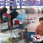 Resultados Lunes 16 de Julio Campeonato Mundial Junior de Natación con Aletas en Graz, Austria