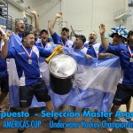 Selección Master de Argentina de Hockey Subacuático logra medalla de plata en Copa América