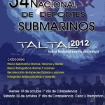 Resultados del 54° Campeonato Nacional de Deportes Submarinos TAL TAL 19-20 Octubre - FEDESUB Chile