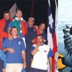 Italiano Stefano Bellani y Selección de Chile Campeones del Mundial de Pesca Submarina CMAS 2004