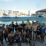 Primer partido de Hockey SubAcuático del 2013 en Ecuador