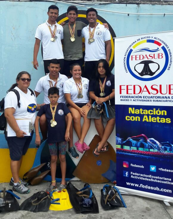 🇪🇨 [RESULTS] &#8211; National Finswimming Selective Championship in speed events &#8211; FEDASUB &#8211; Ecuador 2018, Finswimmer Magazine - Finswimming News