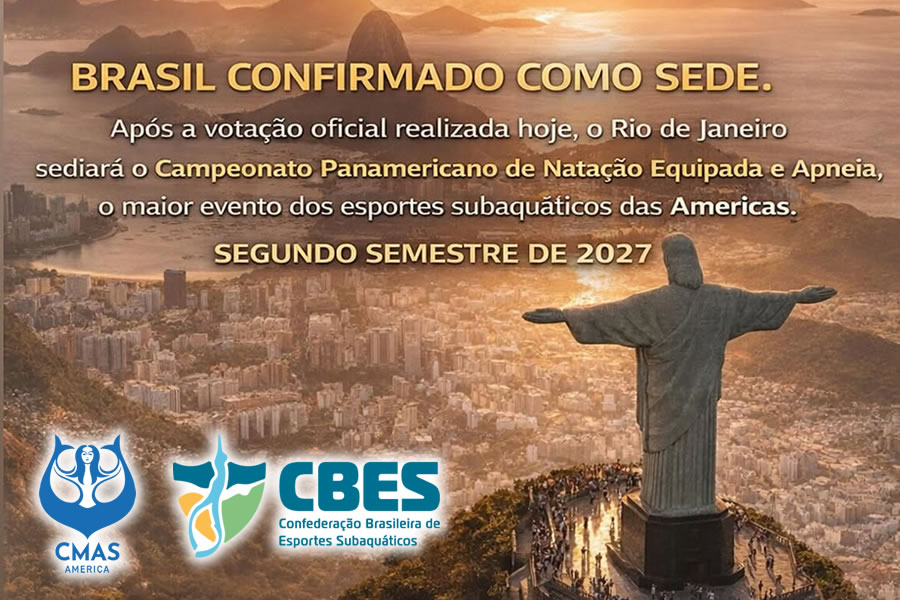 🇧🇷 CMAS Pan American Championships of Finswimming and Freediving 2027 – Rio de Janeiro, Brazil